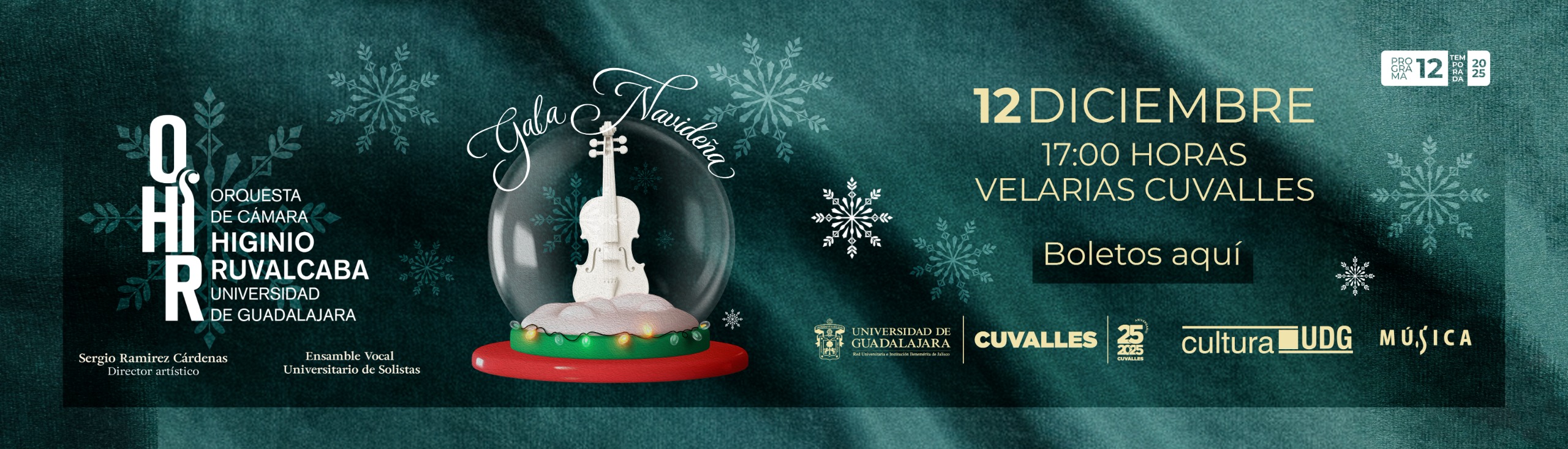 Orquesta de Cámara Higinio Ruvalcaba - Gala Navideña 