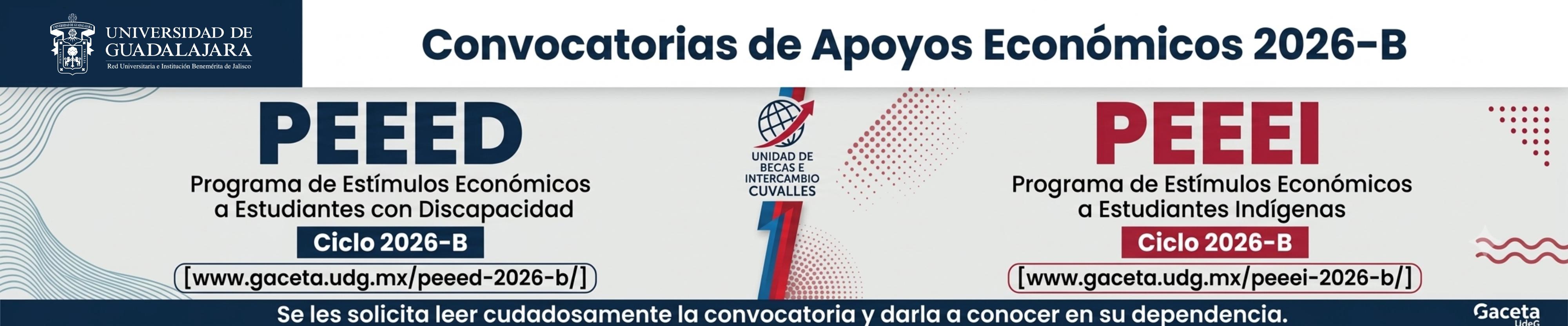Programa de Estímulos Económicos a Estudiantes Indígenas 2026-B