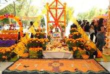 Festival Día de Muertos CUValles 2025 altares 