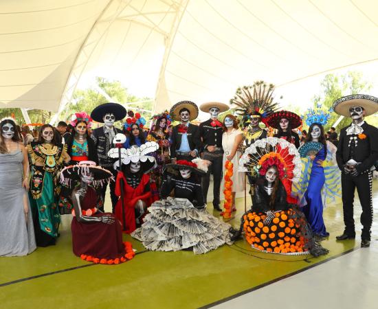Festival Día de Muertos CUValles 2025 catrinas