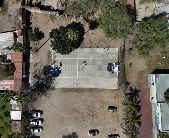 Cancha de uso múltiple de El Cabezón después